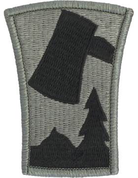 70th Infantry Division ACU Patch with Fastener