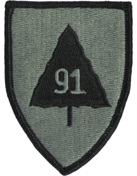 91st Infantry Divison ACU Patch with Fastener
