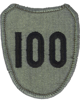 100th Infantry Division ACU Patch with Fastener