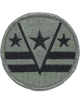 124th Army Reserve Command ACU Patch with Fastener