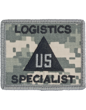 Logistics Specialist United States ACU Patch with Fastener