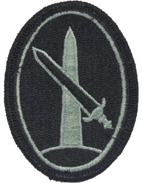 Military District Of Washington ACU Patch with Fastener