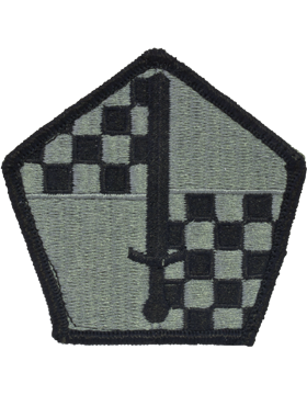 Military Entrance and Processing ACU Patch with Fastener