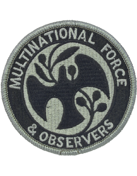 Multinational Force and Observers ACU Patch with Fastener