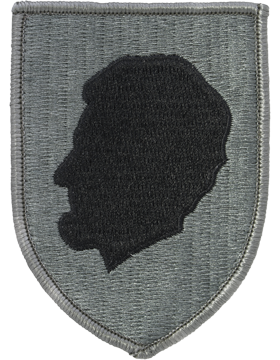 Illinois National Guard Headquarters ACU Patch with Fastener