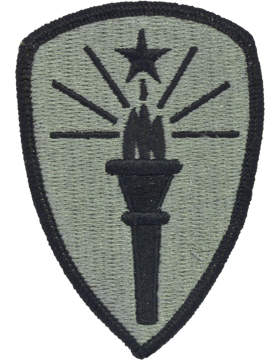 Indiana National Guard Headquarters ACU Patch with Fastener