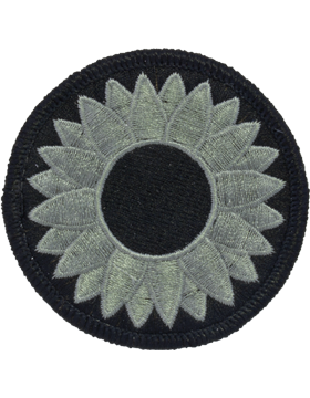 Kansas National Guard Headquarters ACU Patch with Fastener