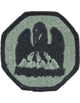 Louisiana National Guard Headquarters ACU Patch with Fastener