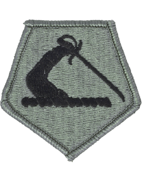 Massachusetts National Guard Headquarters ACU Patch with Fastener