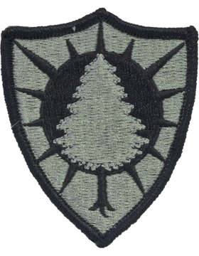 Maine National Guard Headquarters ACU Patch with Fastener