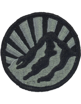 Montana National Guard Headquarters ACU Patch with Fastener
