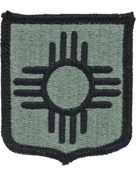 New Mexico National Guard Headquarters ACU Patch with Fastener