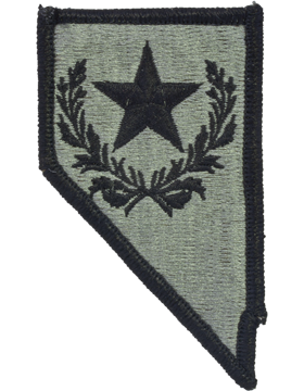 Nevada National Guard Headquarters ACU Patch with Fastener