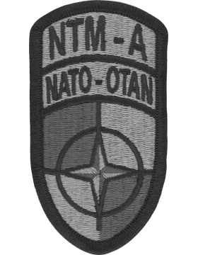 NATO-OTAN Training Mission-Afghanistan IJC ACU Patch with Fastener
