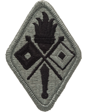 Signal Training School ACU Patch with Fastener