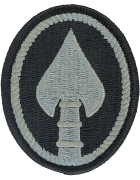 US Army Element Special Operations Command ACU Patch with Fastener