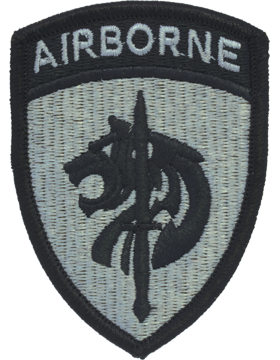 Special Operations Command Africa ACU Patch with Fastener