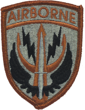 Special Operations Command Central ACU Patch with Fastener