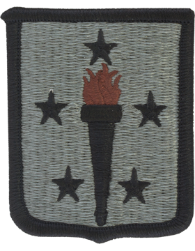 Sustainment Center of Excellence ACU Patch with Fastener