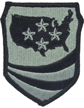 United States Army Element Joint Forces Command ACU Patch with Fastener