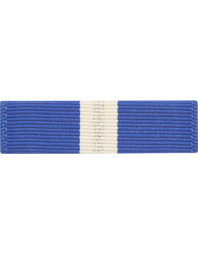 Nato Article 5 Ribbon - 1 Silver Stripe in 2 White Stripes