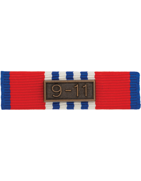 R-NG-AL11 Alabama National Emergency Ribbon with 9-11 Device