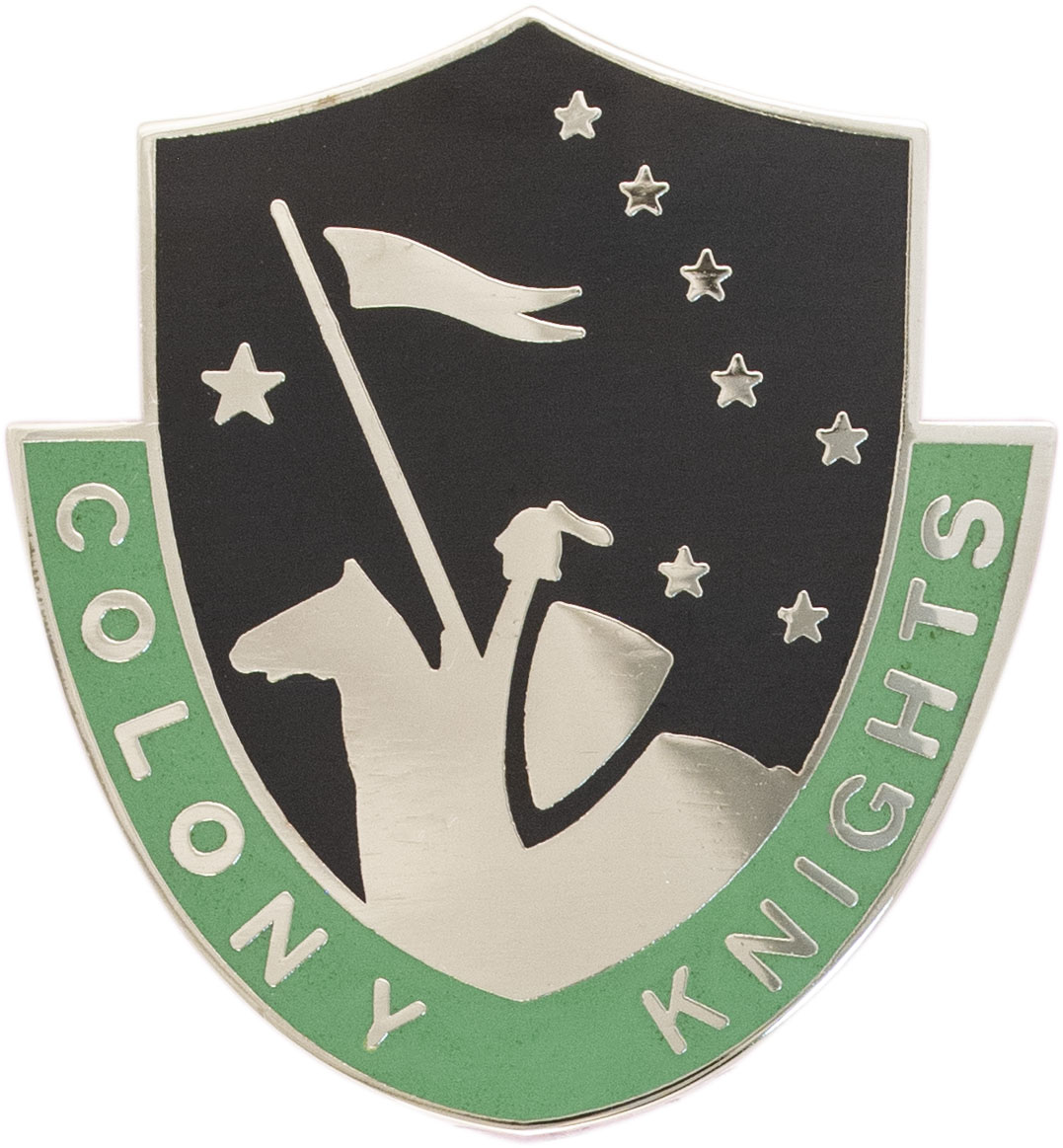Colony High School (Colony Knights) JROTC Unit Crest
