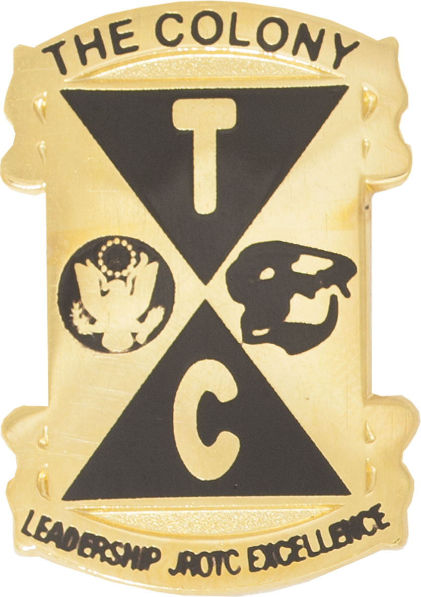 The Colony High School (The Colony) JROTC Unit Crest