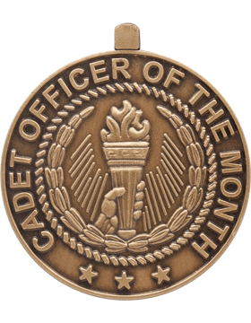 ROTC Medal (RC-ML142C) Cadet Officer Of The Month Bronze
