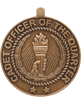ROTC Medal (RC-ML143C) Cadet Officer Of The Quarter Bronze