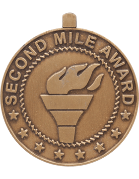 ROTC Medal (RC-ML150C) Second Mile (To Student Most Improved In One Semester)