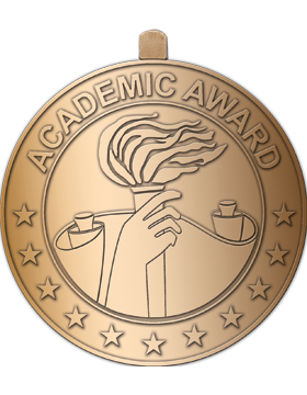 ROTC Medal (RC-ML182C) Academic Award Bronze