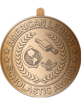 ROTC Medal (RC-ML183C) American Legion Scholastic Award Bronze