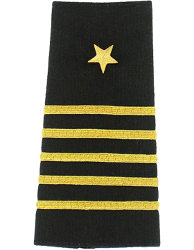 Navy ROTC Midshipman Commander Shoulder Mark