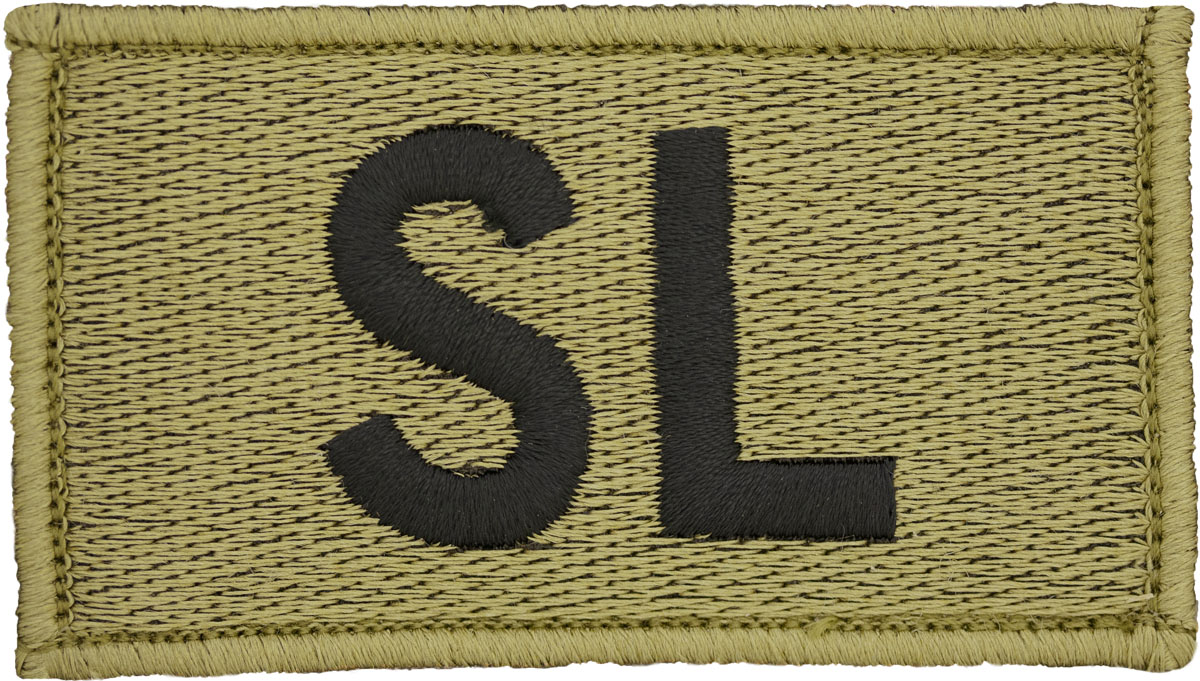 SL Bagby Green Leadership Patch with Fastener