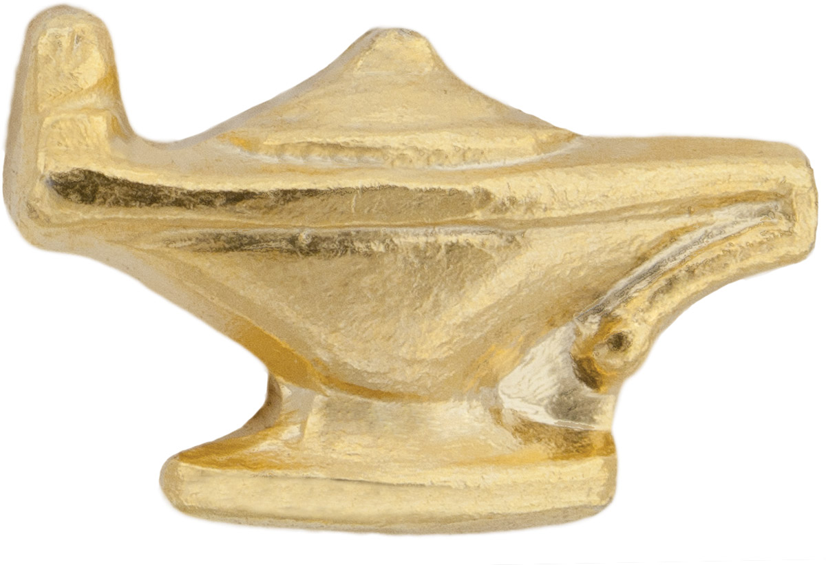 ROTC Ribbon Device (RCRD101) Lamp Of Knowledge Gold