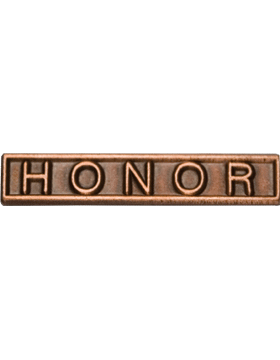 ROTC Ribbon Device (RC-RD212) Honor Guard Bronze