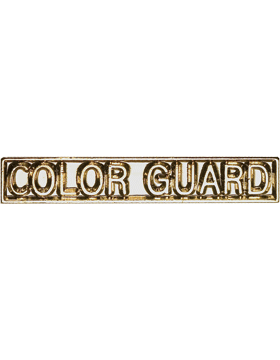 ROTC Ribbon Device (RC-RD213) Color Guard Gold