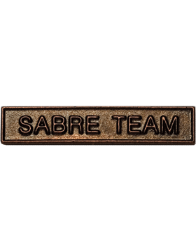ROTC Ribbon Device (RC-RD219) Sabre Team Bronze