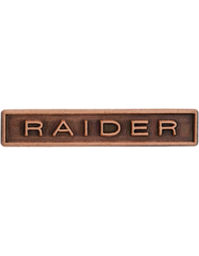 ROTC Ribbon Device (RC-RD251) Raider Bronze