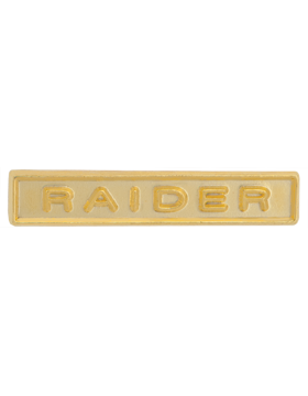 ROTC Ribbon Device (RC-RD253) Raider Gold