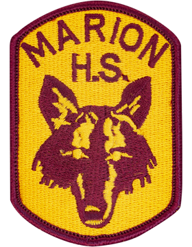 Marion High School Full Color Patch