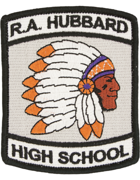 R. A. Hubbard High School Full Color Patch