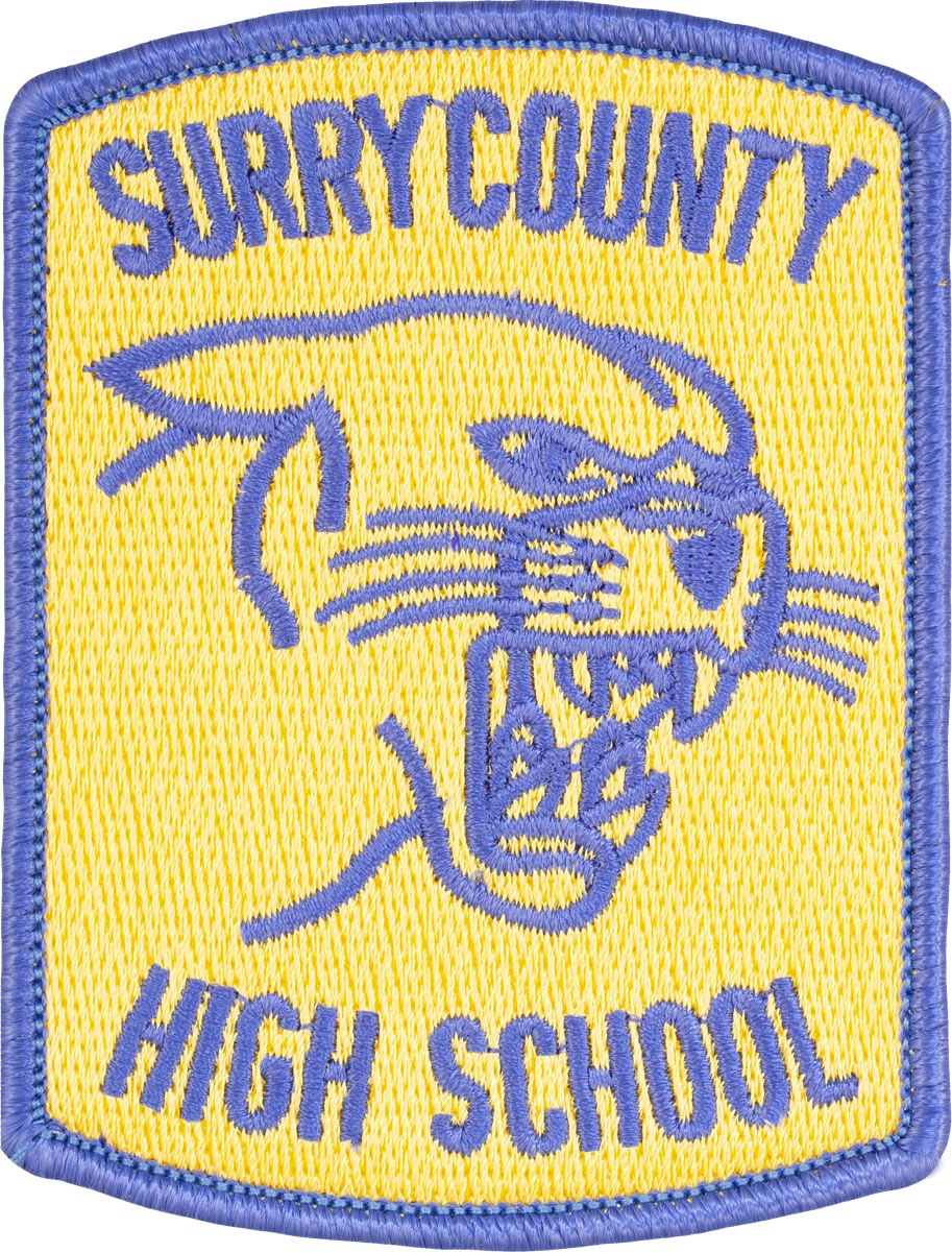 Surry County High School Full Color Patch