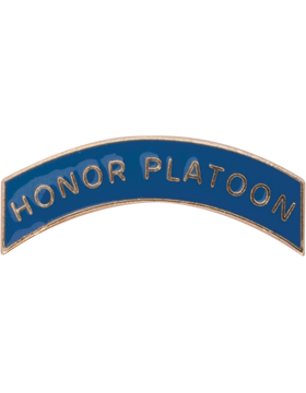 ROTC Metal Arc Tab HONOR PLATOON
