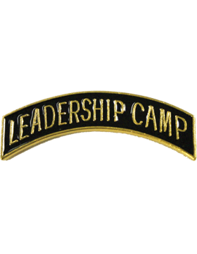 ROTC Metal Arc Tab LEADERSHIP CAMP