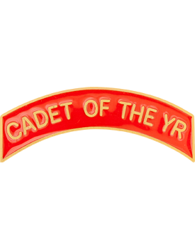 ROTC Metal Arc Tab CADET OF THE YR
