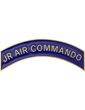 ROTC Metal Arc Tab JR AIR COMMANDO