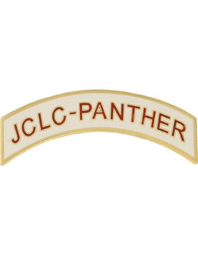 ROTC Metal Arc Tab JCLC-PANTHER