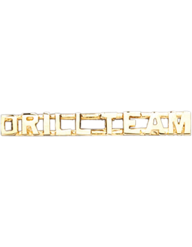 Drill Team Collar Insignia Letters